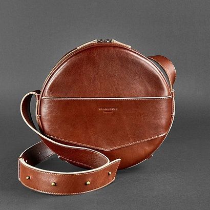 Сумка шкіряна BN-BAG-30 Коричнева