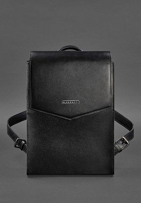 Рюкзак шкіряна BN-BAG-40 Чорна