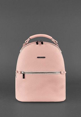 Рюкзак шкіряний BN-BAG-22 Рожевий