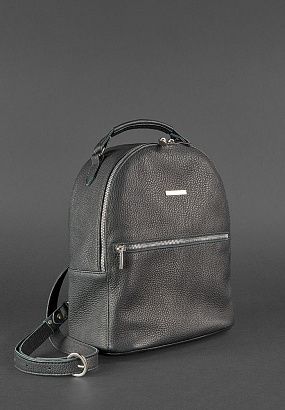 Рюкзак шкіряний BN-BAG-22 Чорний