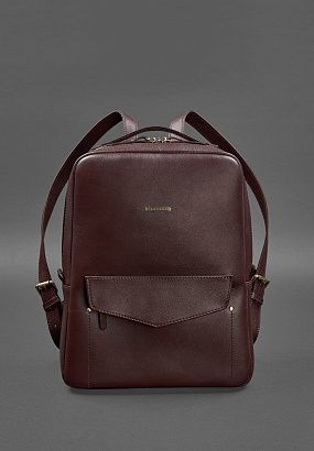 Рюкзак шкіряний BN-BAG-19 Бордо