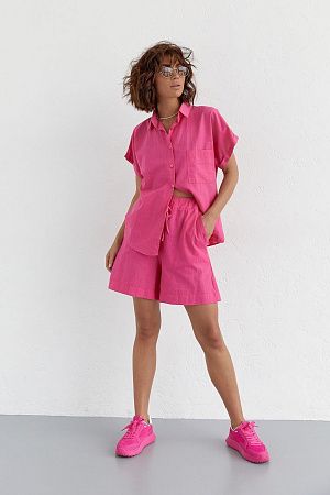 Літній костюм 1046, рожевий