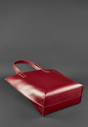 Сумка шкіряна BN-BAG-17 Бордо