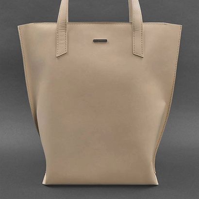 Сумка шкіряна BN-BAG-17 Бежева