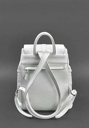 Рюкзак шкіряний BN-BAG-13 Білий