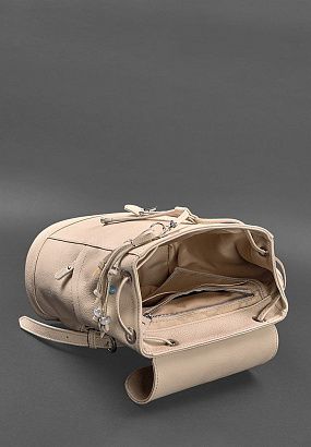 Рюкзак шкіряний BN-BAG-13 Світло-бежевий