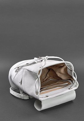 Рюкзак шкіряний BN-BAG-13 Білий