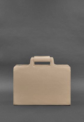 Сумка шкіряна BN-BAG-36 Світло-бежеві