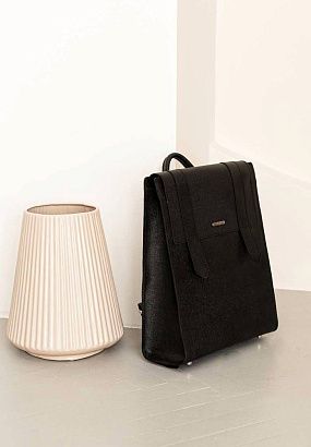 Рюкзак шкіряний BN-BAG-29-bw Чорний