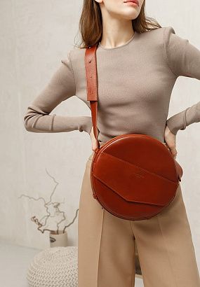 Сумка шкіряна BN-BAG-30 Коричнева