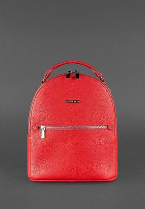 Рюкзак шкіряний BN-BAG-22 Червоний
