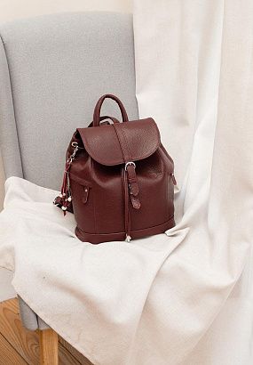 Рюкзак шкіряний BN-BAG-13 Марсала