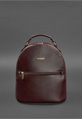 Рюкзак шкіряний BN-BAG-22 Бордовий