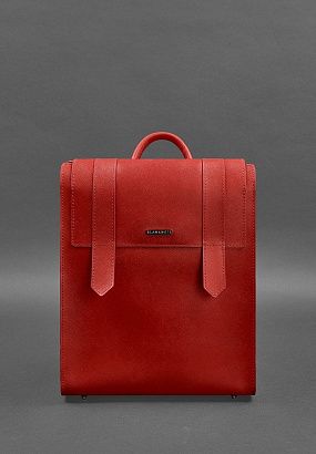 Рюкзак шкіряний BN-BAG-29-bw Червоний