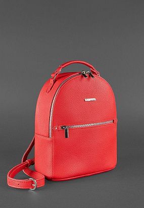 Рюкзак шкіряний BN-BAG-22 Червоний