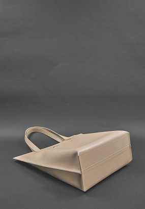 Сумка шкіряна BN-BAG-17 Бежева